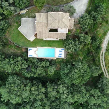 Villa Olea Corfu Luxury With Infinity Pool & Panoramic Views Near Achillion Palace