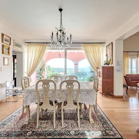 Olea Corfu Luxury With Infinity Pool & Panoramic Views Near Achillion Palace Villa Perama (Corfu)
